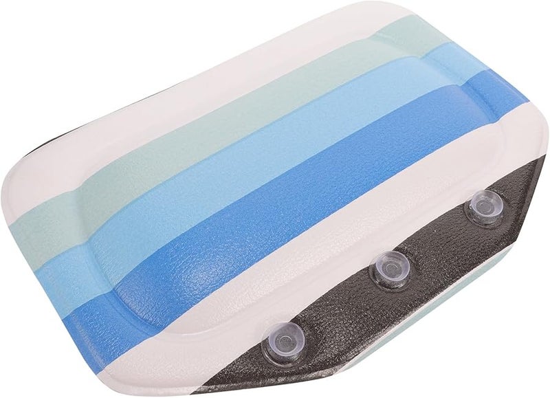 Bath Pillow with Strong Suction Cups for Neck and Back Support Comfortable Foam Headrest - Image 1